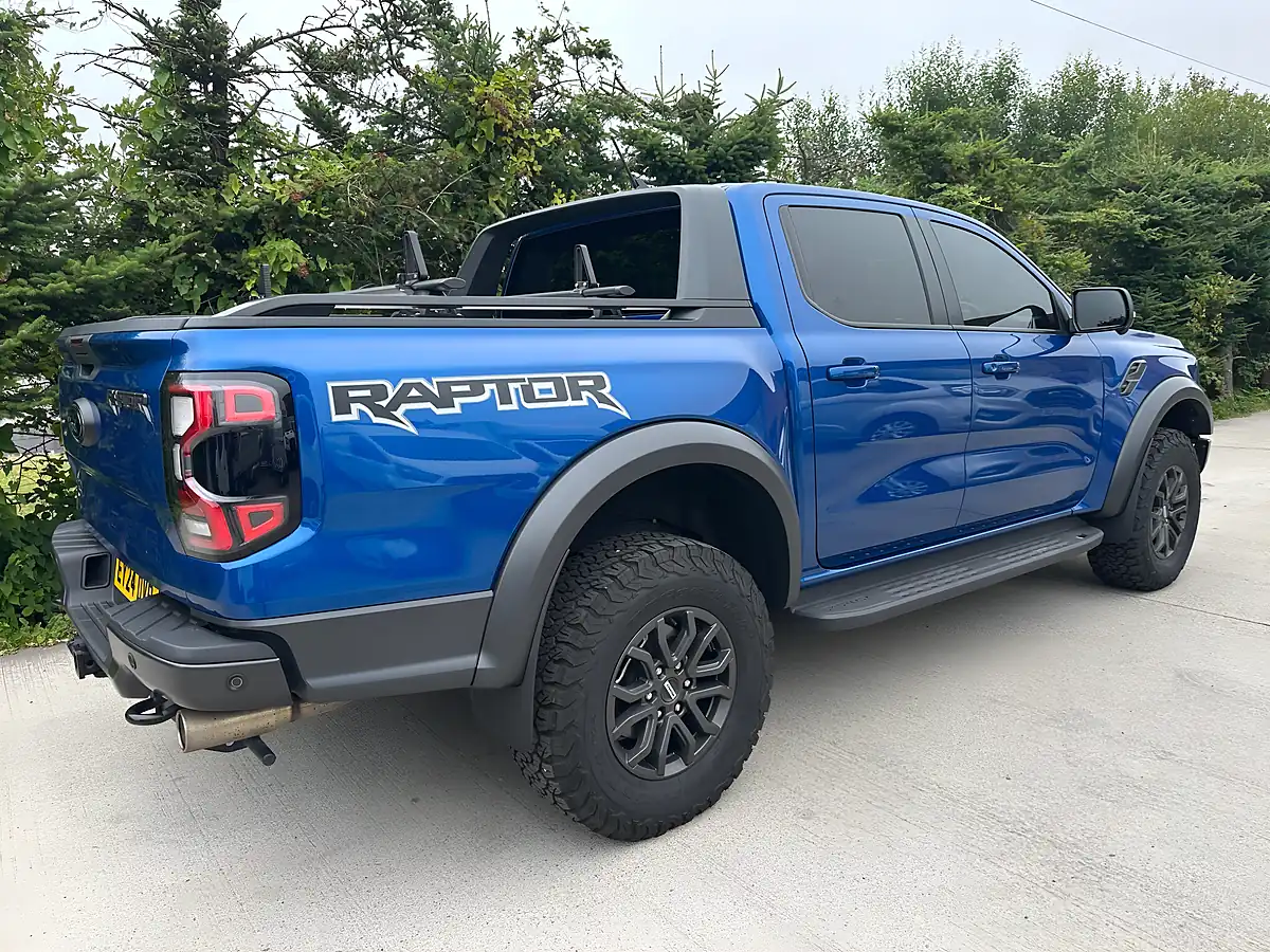 Used 2024 Ford Ranger Raptor Blue - Interior and Exterior details 6
