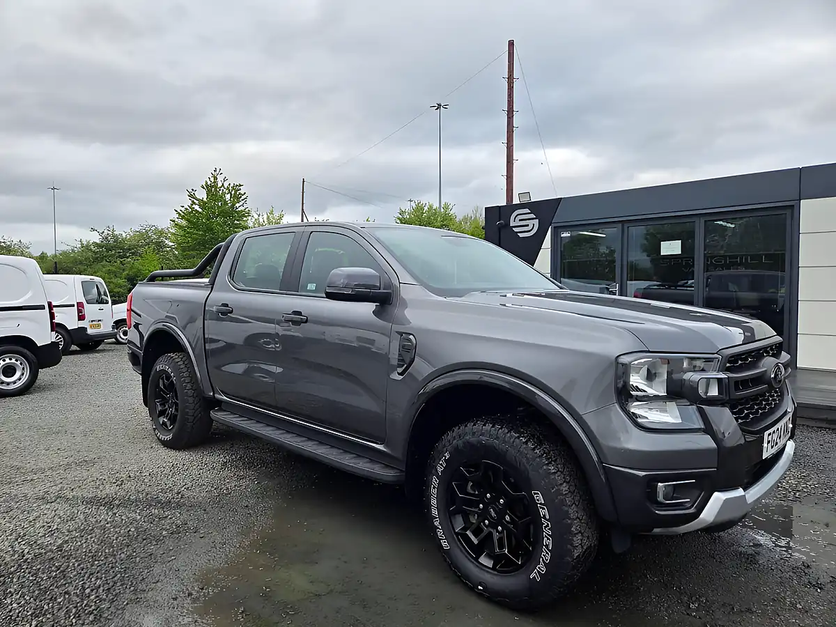 Used 2024 Ford Ranger Tremor Grey - Front View