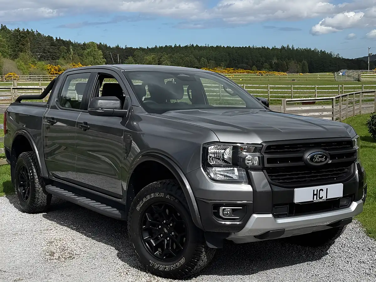 Used 2024 Ford Ranger Tremor Grey - Front View