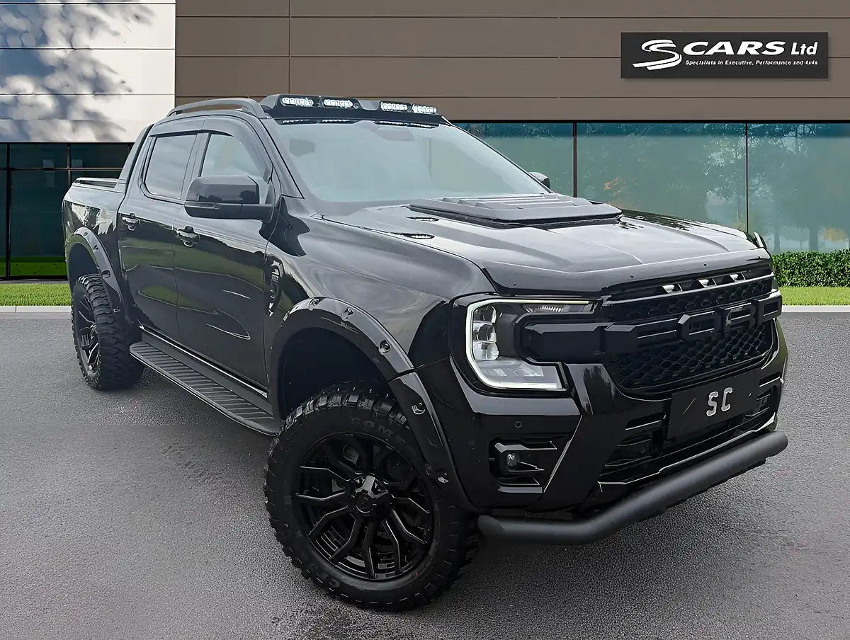 Used 2024 Ford Ranger Wildtrak Black - Front View