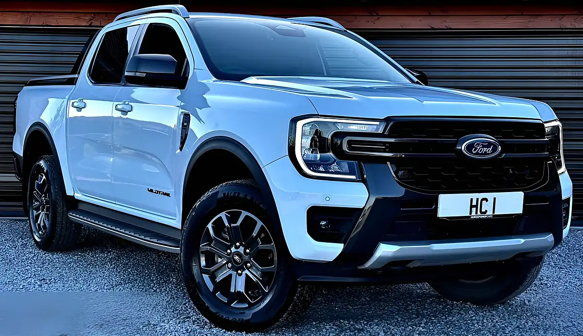 Used 2024 Ford Ranger Wildtrak White - Front View