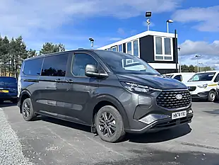 Used 2024 Ford Tourneo Custom Titanium Minibus Double Cab Grey - Interior and Exterior details 2