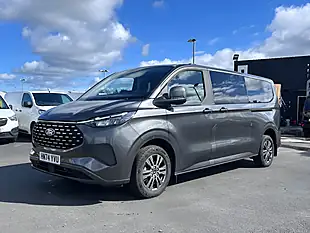 Used 2024 Ford Tourneo Custom Titanium Minibus Double Cab Grey - Interior and Exterior details 9