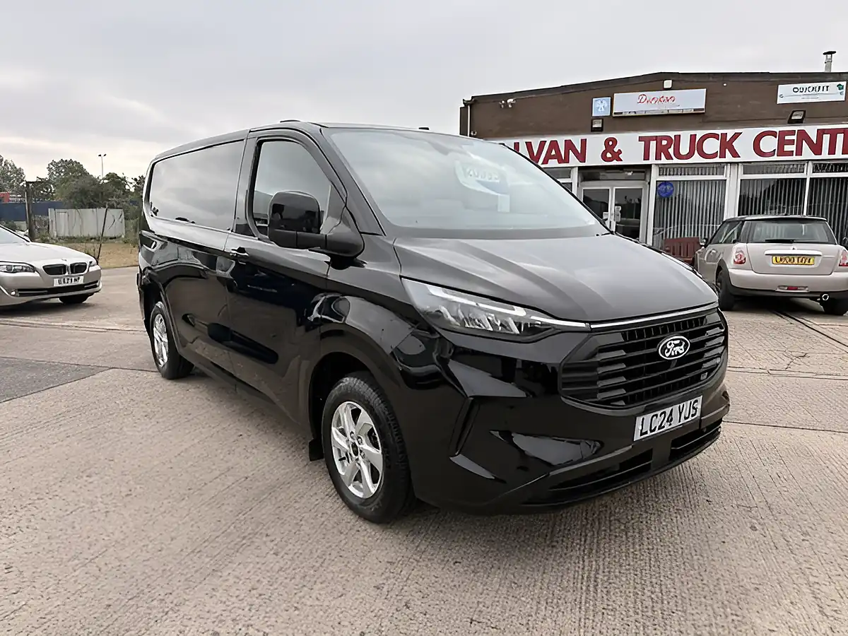 Used 2024 Ford Transit 280 Custom Limited Black - Front View