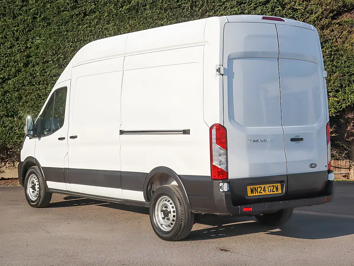 Used 2024 Ford Transit 350 FWD Lwb Panel Van Frozen White - Interior and Exterior details 11