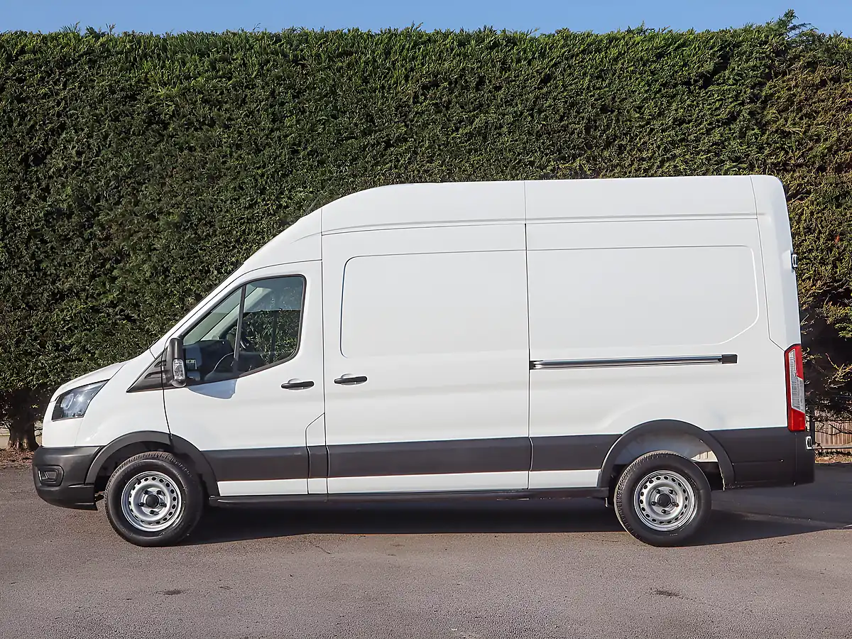 Used 2024 Ford Transit 350 FWD Lwb Panel Van Frozen White - Interior and Exterior details 12