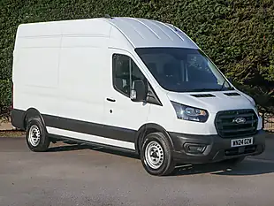 Used 2024 Ford Transit 350 FWD Lwb Panel Van Frozen White - Interior and Exterior details 4