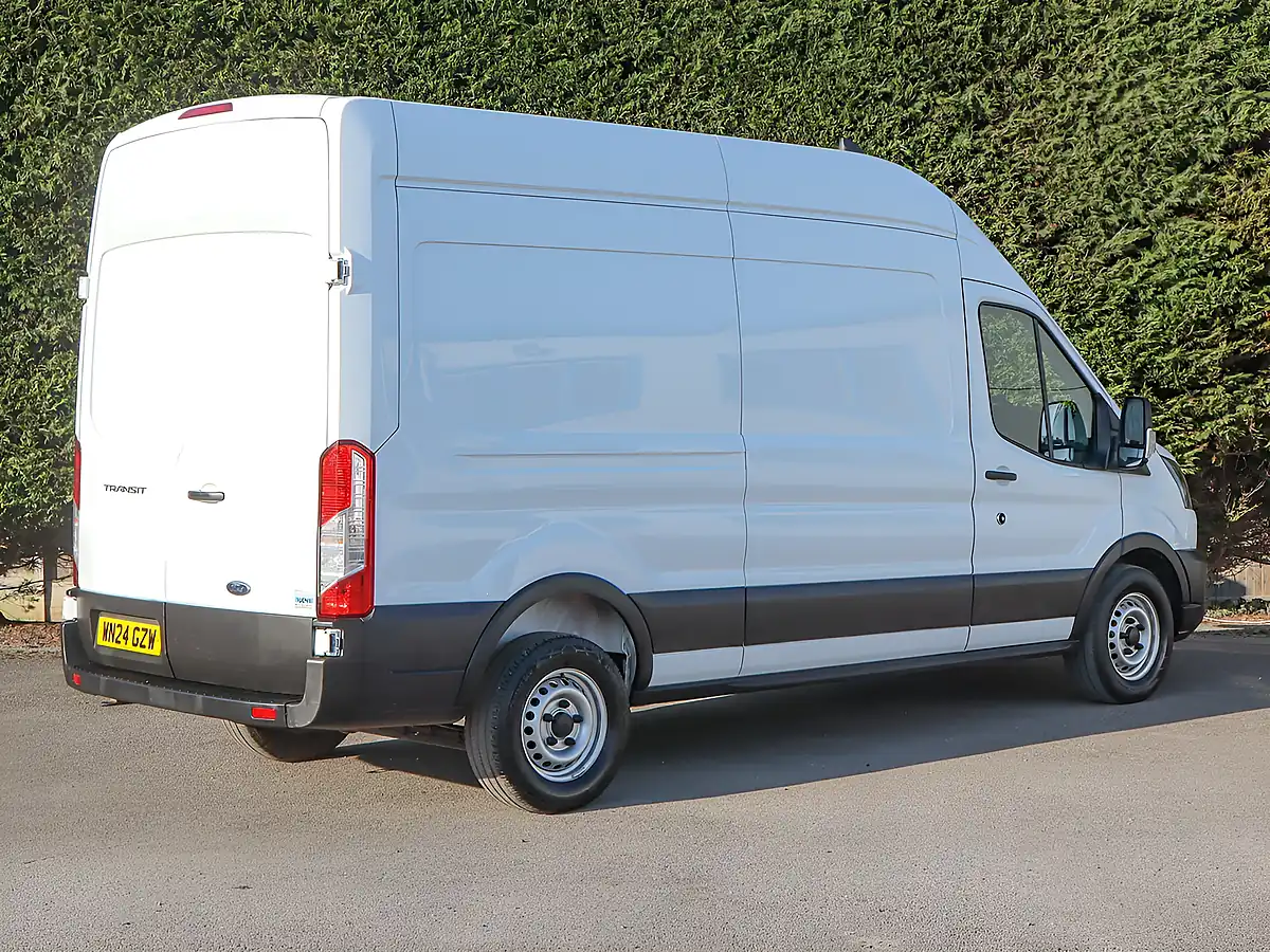Used 2024 Ford Transit 350 FWD Lwb Panel Van Frozen White - Interior and Exterior details 6