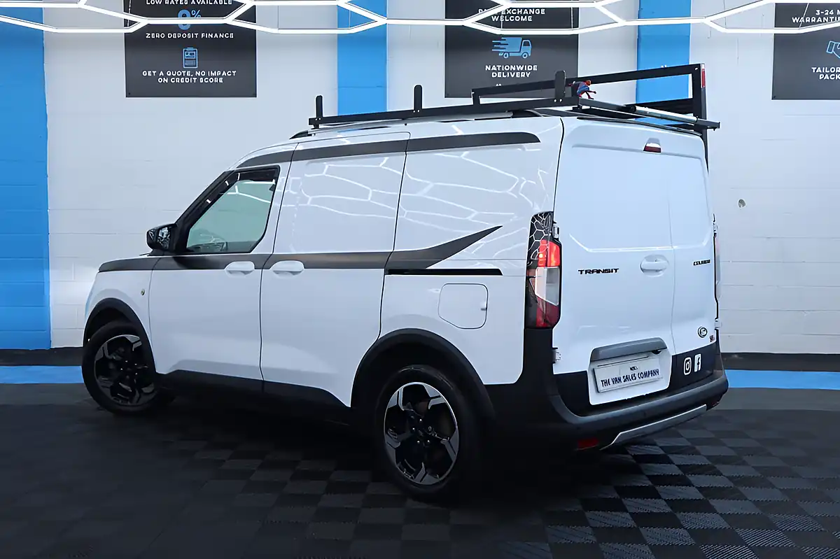 Used 2024 Ford Transit Courier Active White - Interior and Exterior details 9