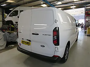 Used 2024 Ford Transit Custom 300 Trend L2 White - Interior and Exterior details 3