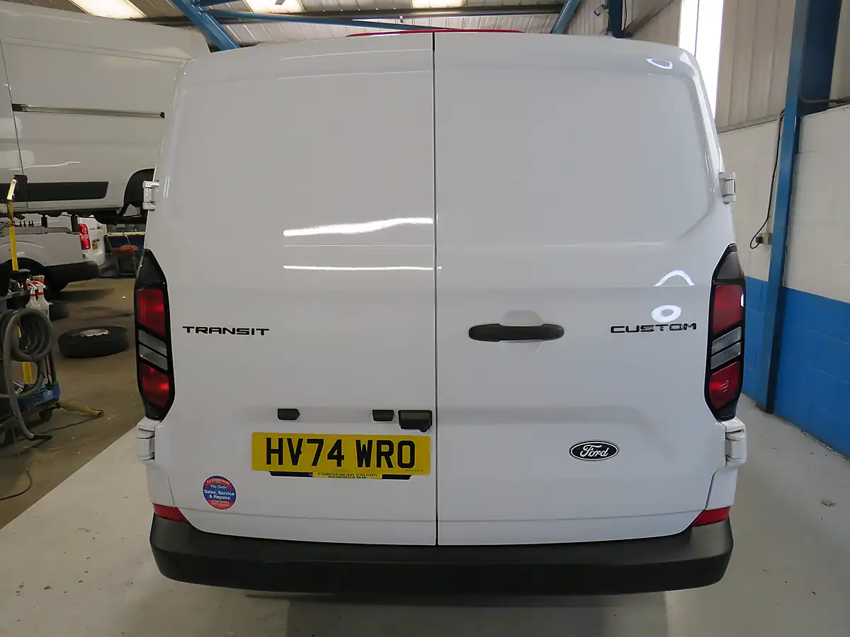 Used 2024 Ford Transit Custom 300 Trend L2 White - Interior and Exterior details 6