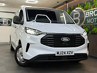 Used 2024 Ford Transit Custom 300 Trend L2H1 P/V White - Interior and Exterior details 3