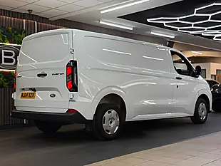 Used 2024 Ford Transit Custom 300 Trend L2H1 P/V White - Interior and Exterior details 9