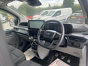 Used 2024 Ford Transit Custom Leader Van White - Interior and Exterior details 13