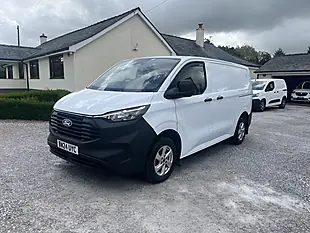 Used 2024 Ford Transit Custom Leader Van White - Interior and Exterior details 4
