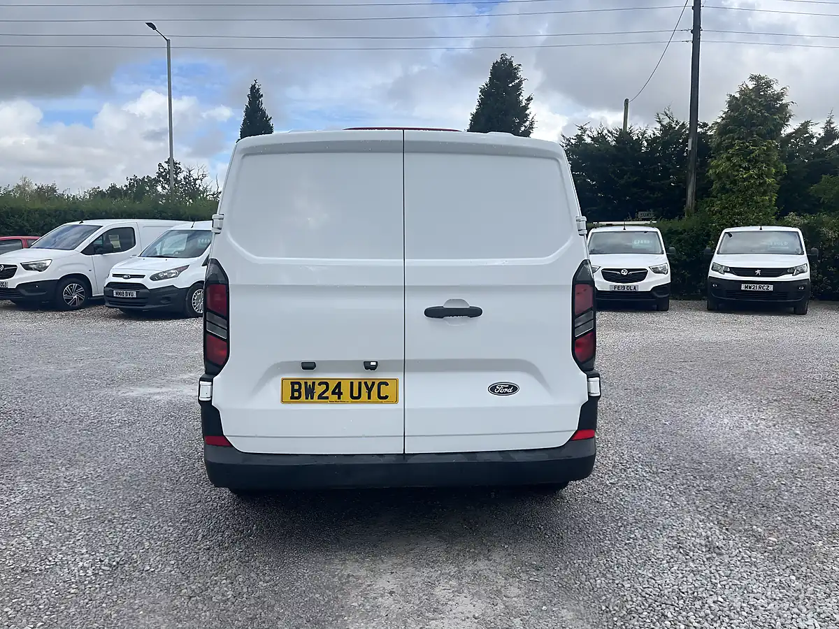 Used 2024 Ford Transit Custom Leader Van White - Interior and Exterior details 7