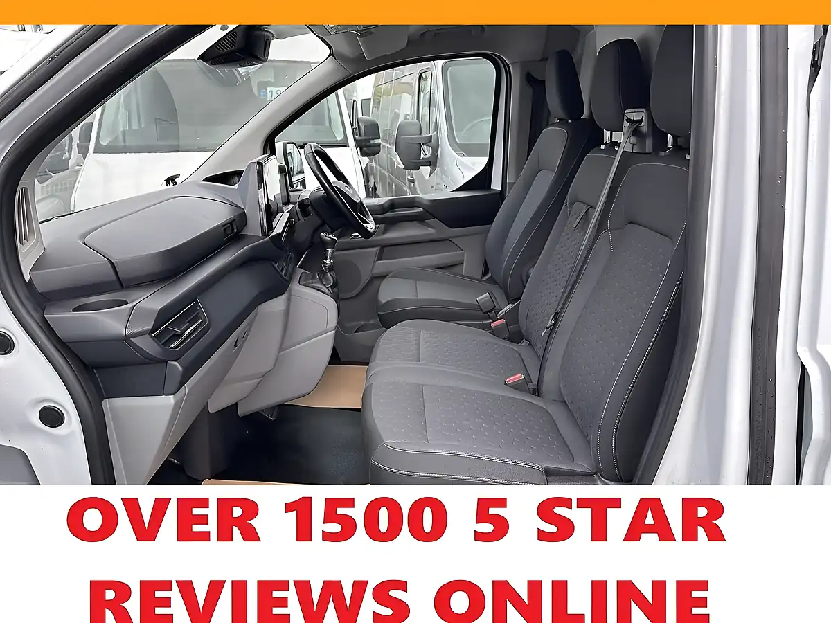 Used 2024 Ford Transit Custom Limited L1H1 Frozen White (solid Colour) - Interior and Exterior details 2