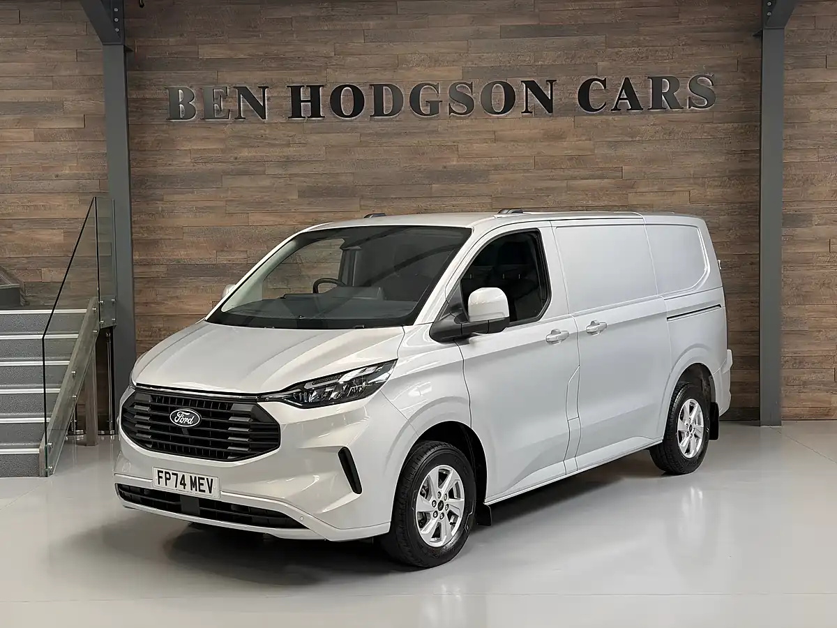 Used 2024 Ford Transit Custom Limited Moondust Silver - Front View