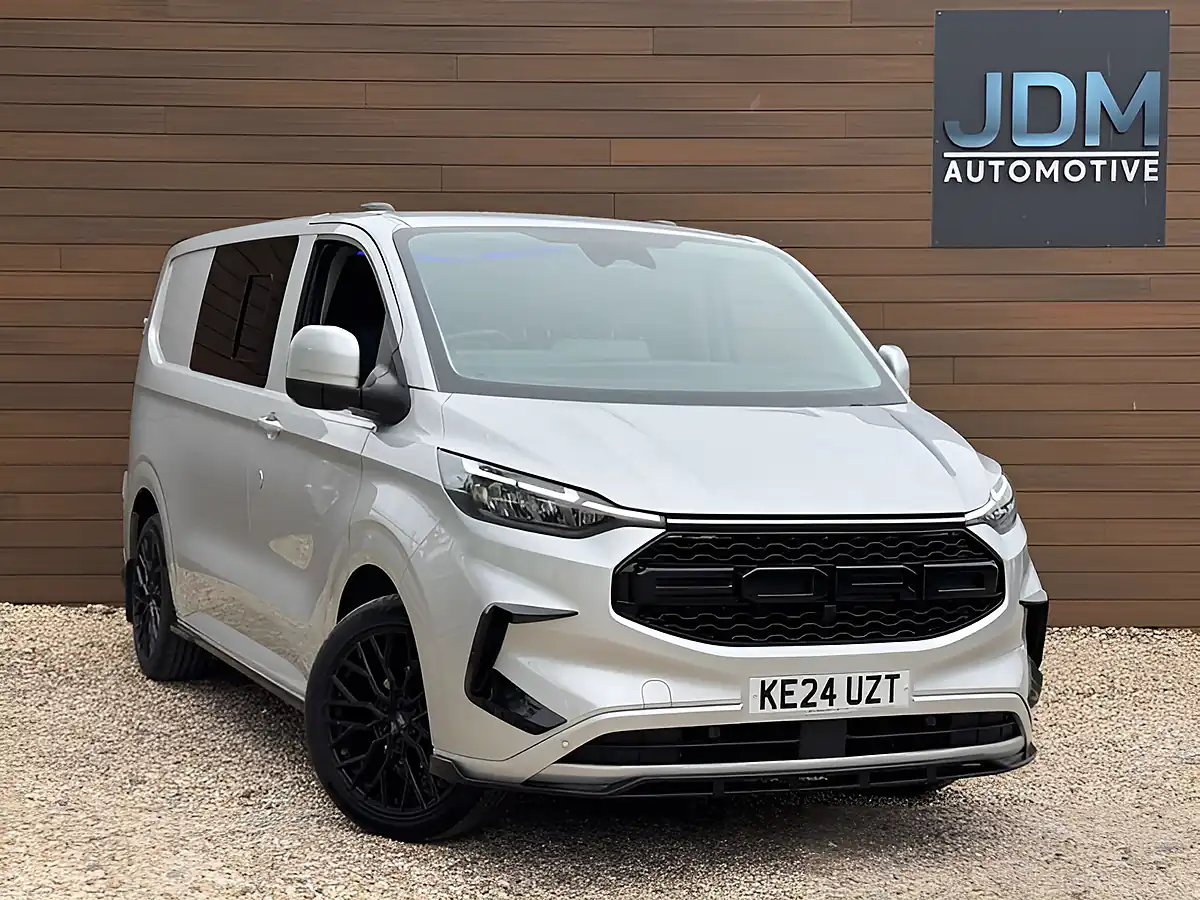 Used 2024 Ford Transit Custom Limited Moondust Silver - Front View
