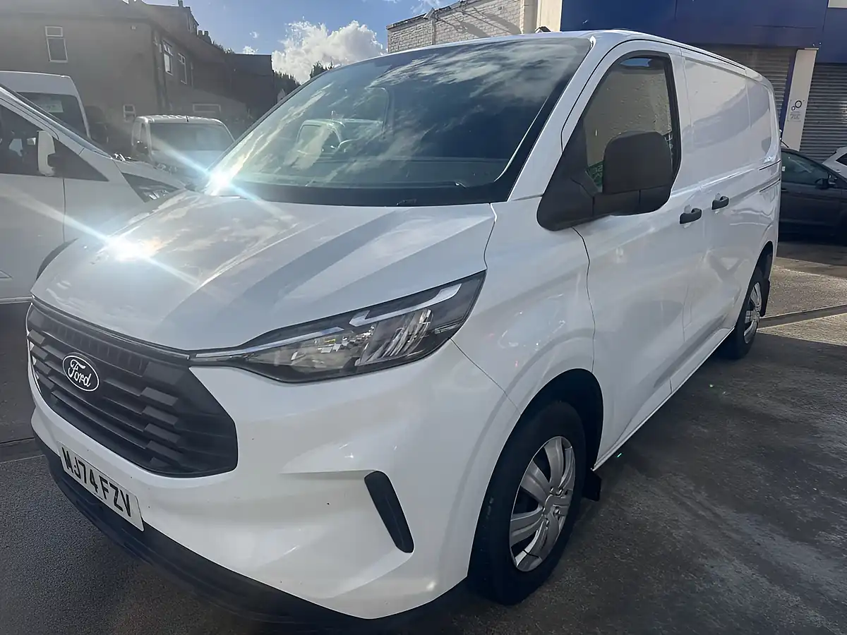 Used 2024 Ford Transit Custom Trend Frozen White - Interior and Exterior details 2
