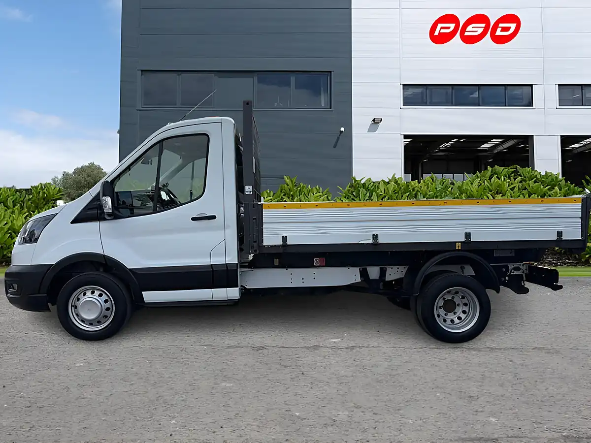 Used 2024 Ford Transit Leader Tipper Frozen White - Interior and Exterior details 4