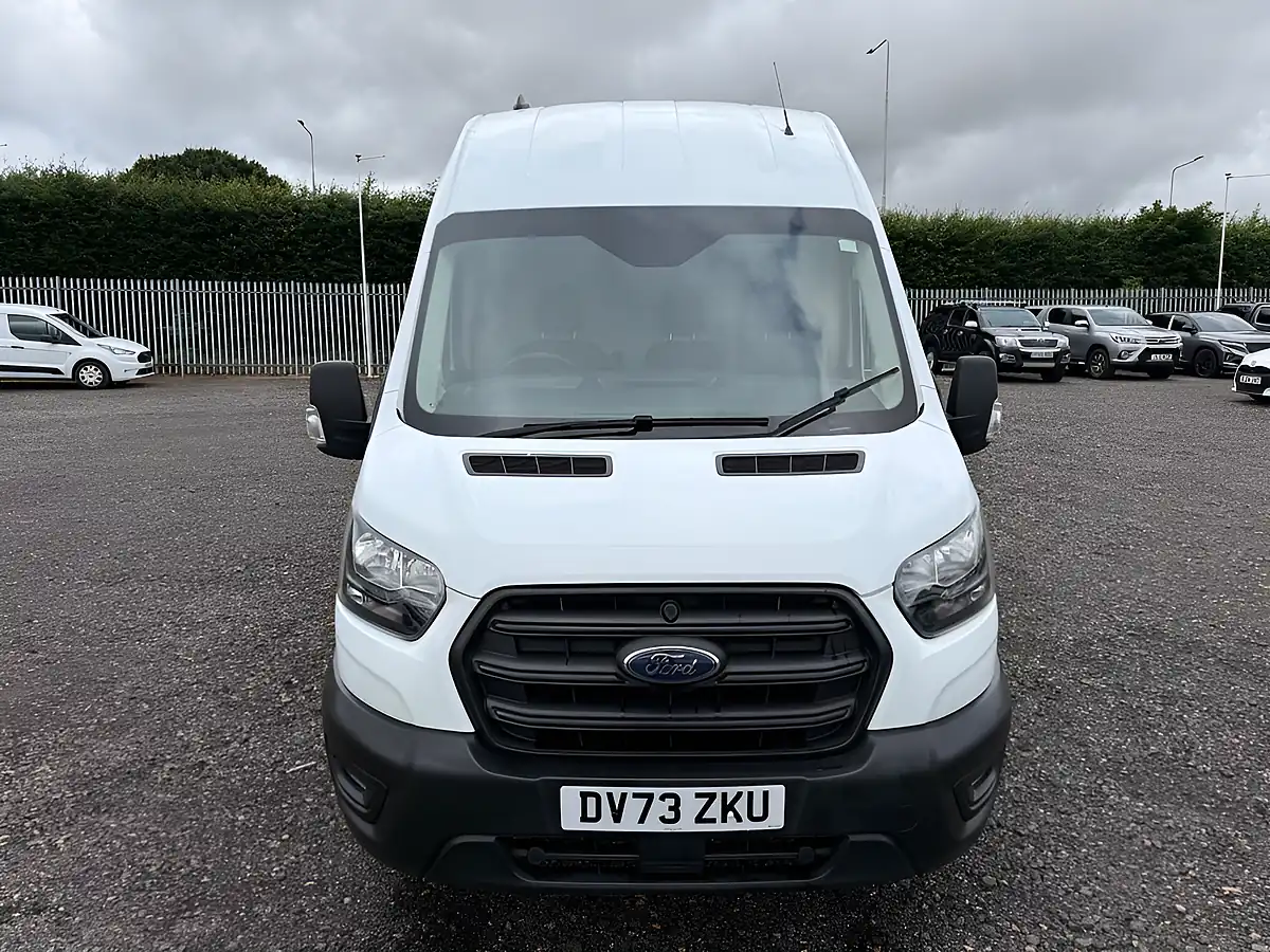 Used 2024 Ford Transit Leader White - Interior and Exterior details 2