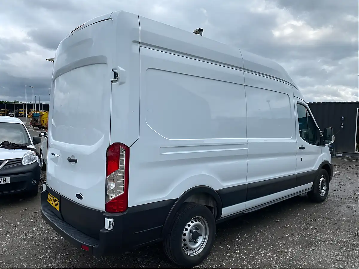 Used 2024 Ford Transit Leader White - Interior and Exterior details 2