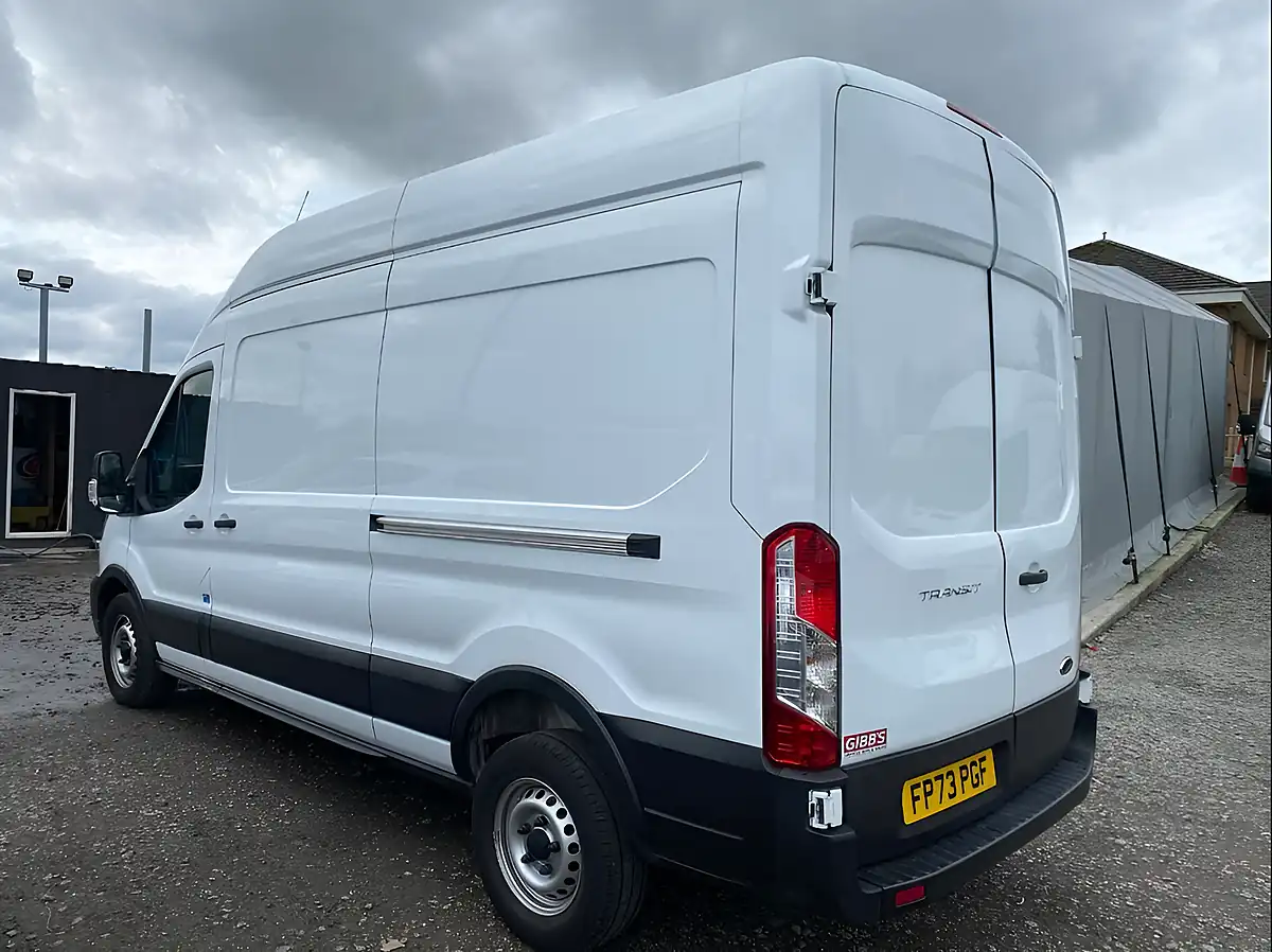 Used 2024 Ford Transit Leader White - Interior and Exterior details 4