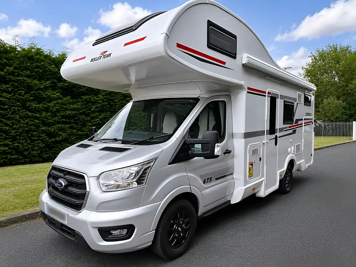 Used 2024 Ford Transit Rollerteam Zefiro 675 Silver/Grey - Interior and Exterior details 2