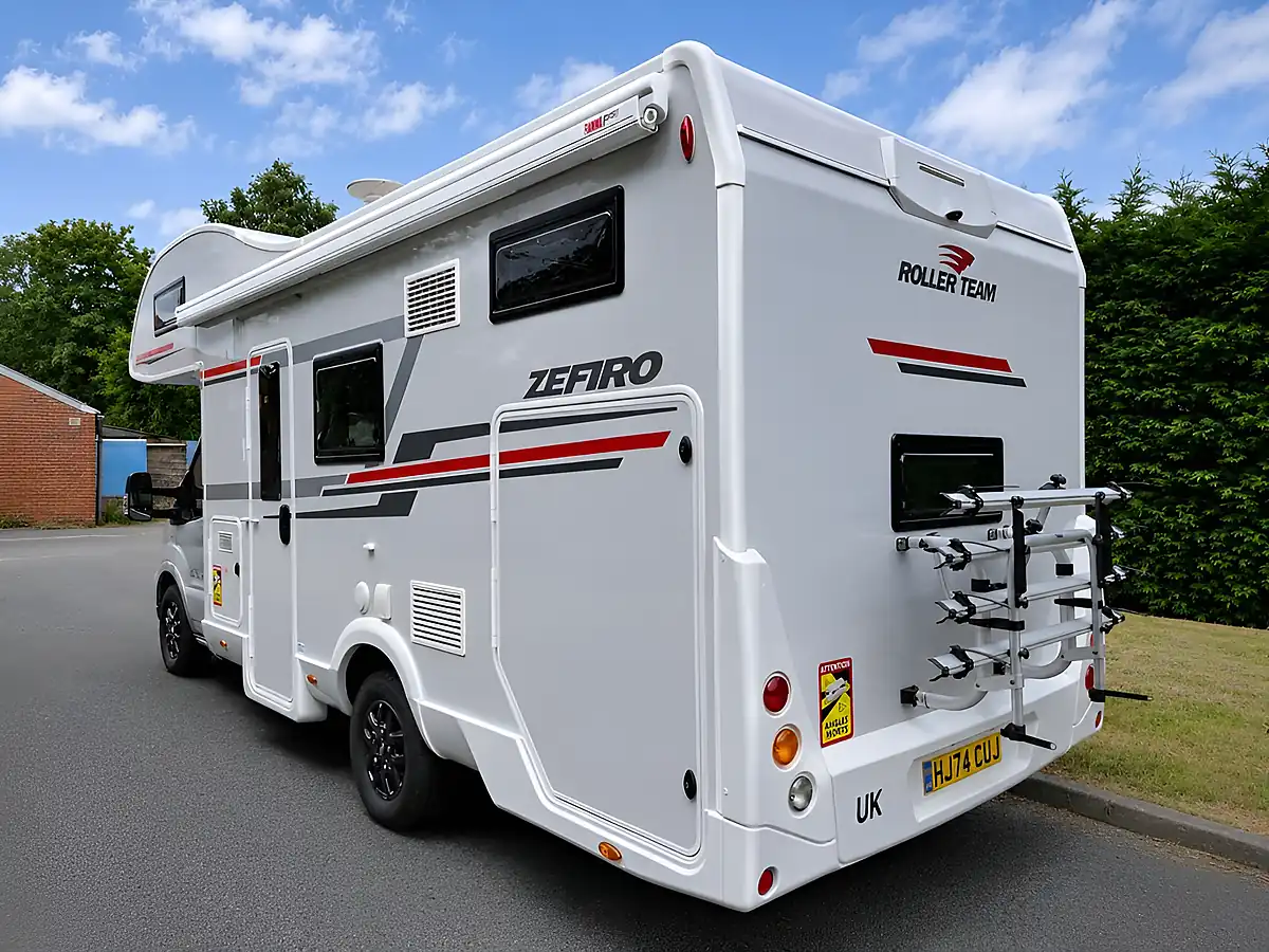 Used 2024 Ford Transit Rollerteam Zefiro 675 Silver/Grey - Interior and Exterior details 4
