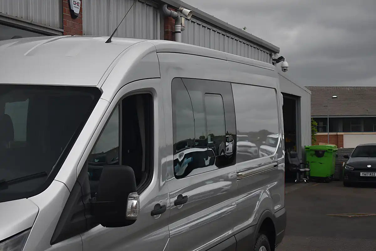 Used 2024 Ford Transit Trend Moondust Silver - Interior and Exterior details 11