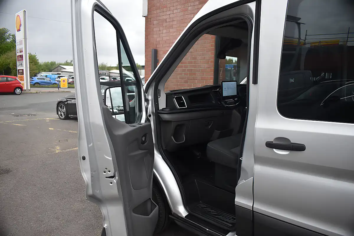 Used 2024 Ford Transit Trend Moondust Silver - Interior and Exterior details 12
