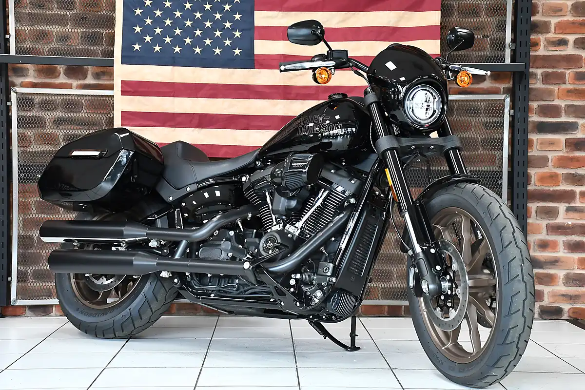 Used 2024 Harley-Davidson Softail Fxlrs Low Rider S Black - Front View