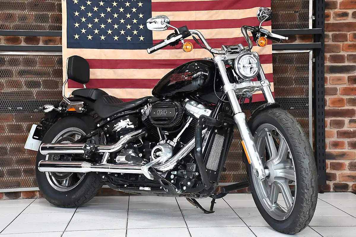 Used 2024 Harley-Davidson Softail Standard Black - Front View