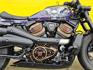 Used 2024 Harley-Davidson Sportster Purple - Interior and Exterior details 13