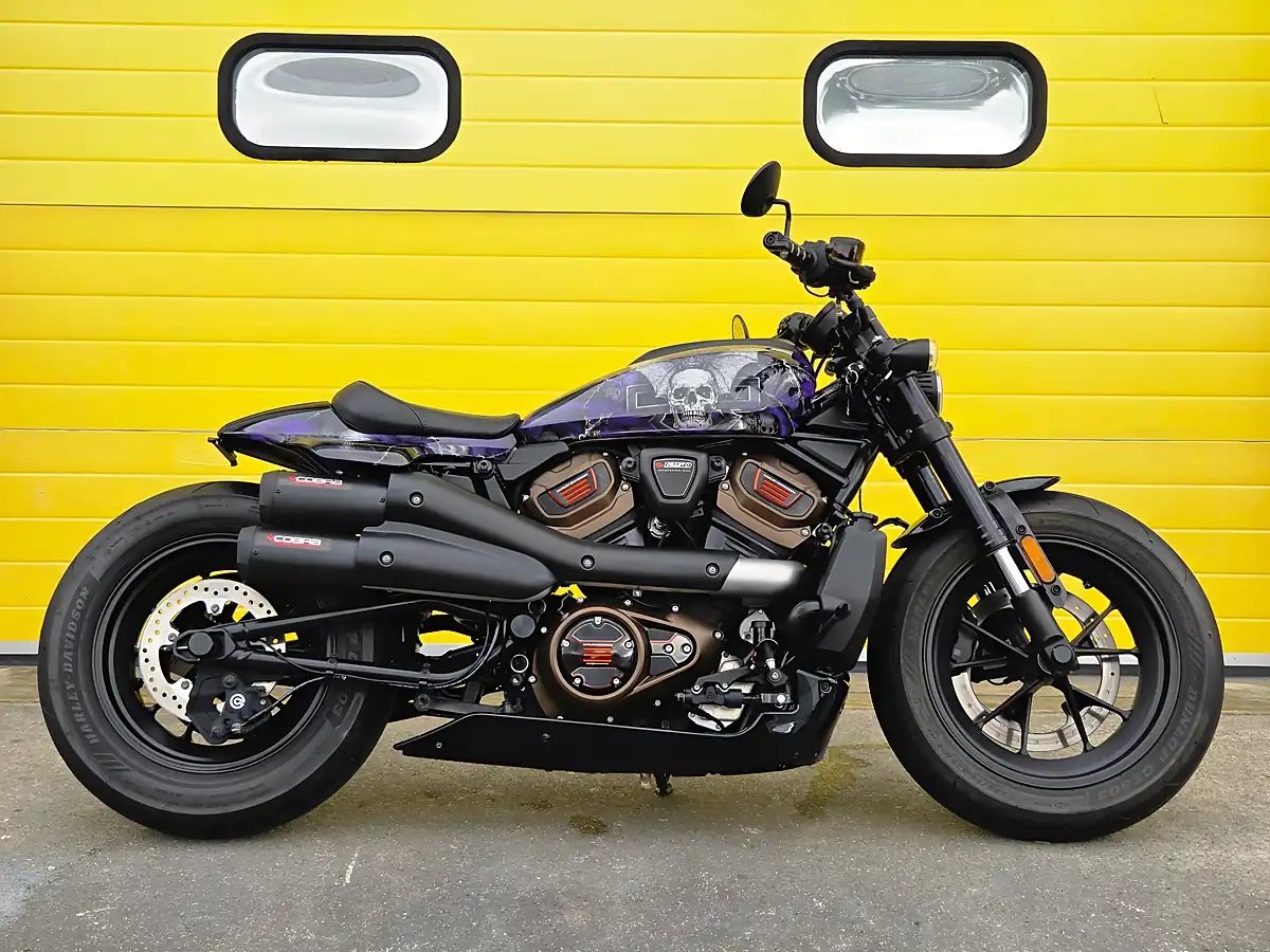 Used 2024 Harley-Davidson Sportster Purple - Interior and Exterior details 2
