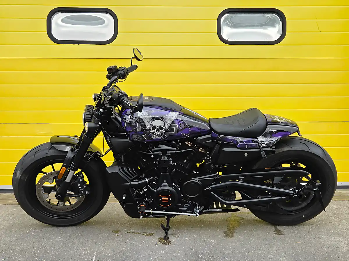 Used 2024 Harley-Davidson Sportster Purple - Interior and Exterior details 5