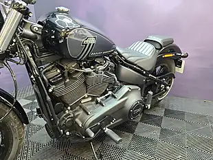 Used 2024 Harley-Davidson Street Bob Fxfbs Black - Interior and Exterior details 11