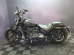 Used 2024 Harley-Davidson Street Bob Fxfbs Black - Interior and Exterior details 3