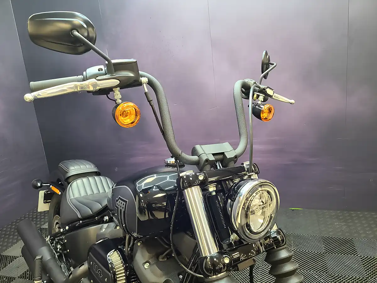 Used 2024 Harley-Davidson Street Bob Fxfbs Black - Interior and Exterior details 8