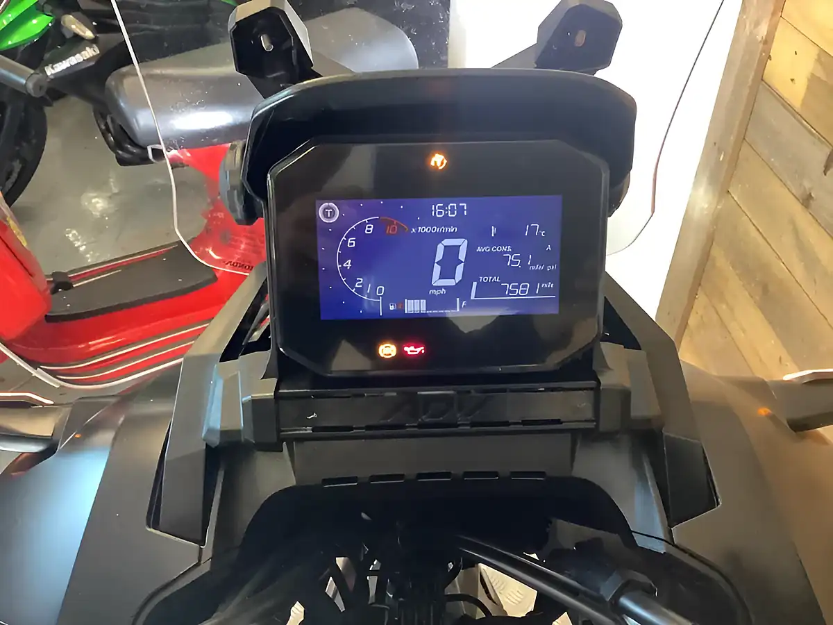 Used 2024 Honda Adv Black - Interior and Exterior details 7