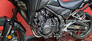 Used 2024 Honda CB500X Black - Interior and Exterior details 4
