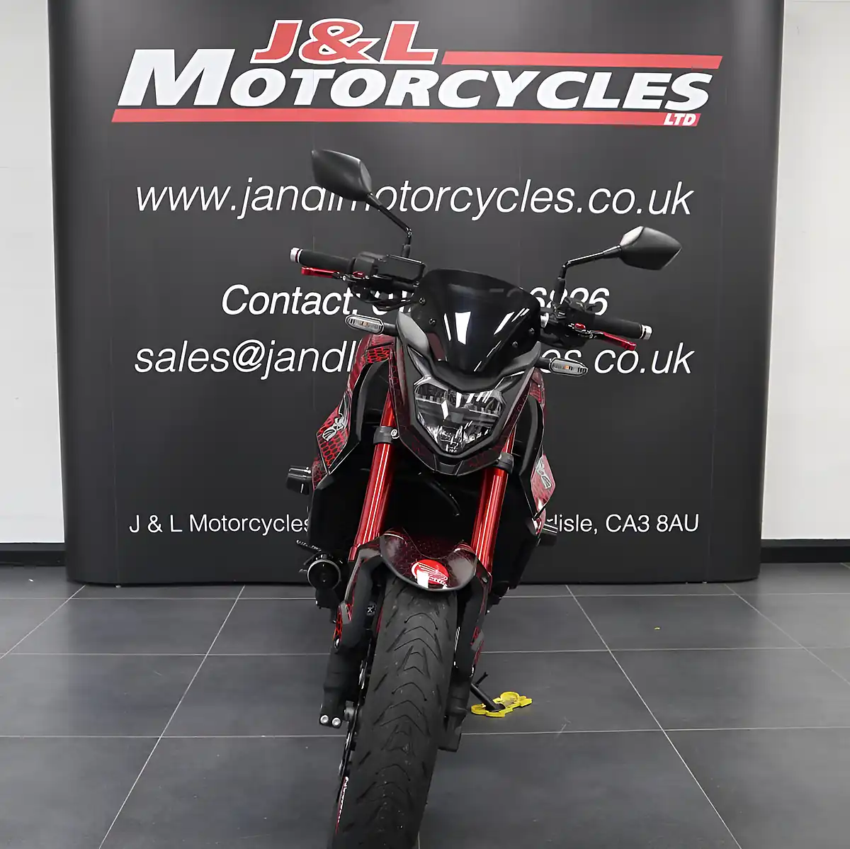 Used 2024 Honda CB750 Hornet Sport & Style Packs Black - Interior and Exterior details 4