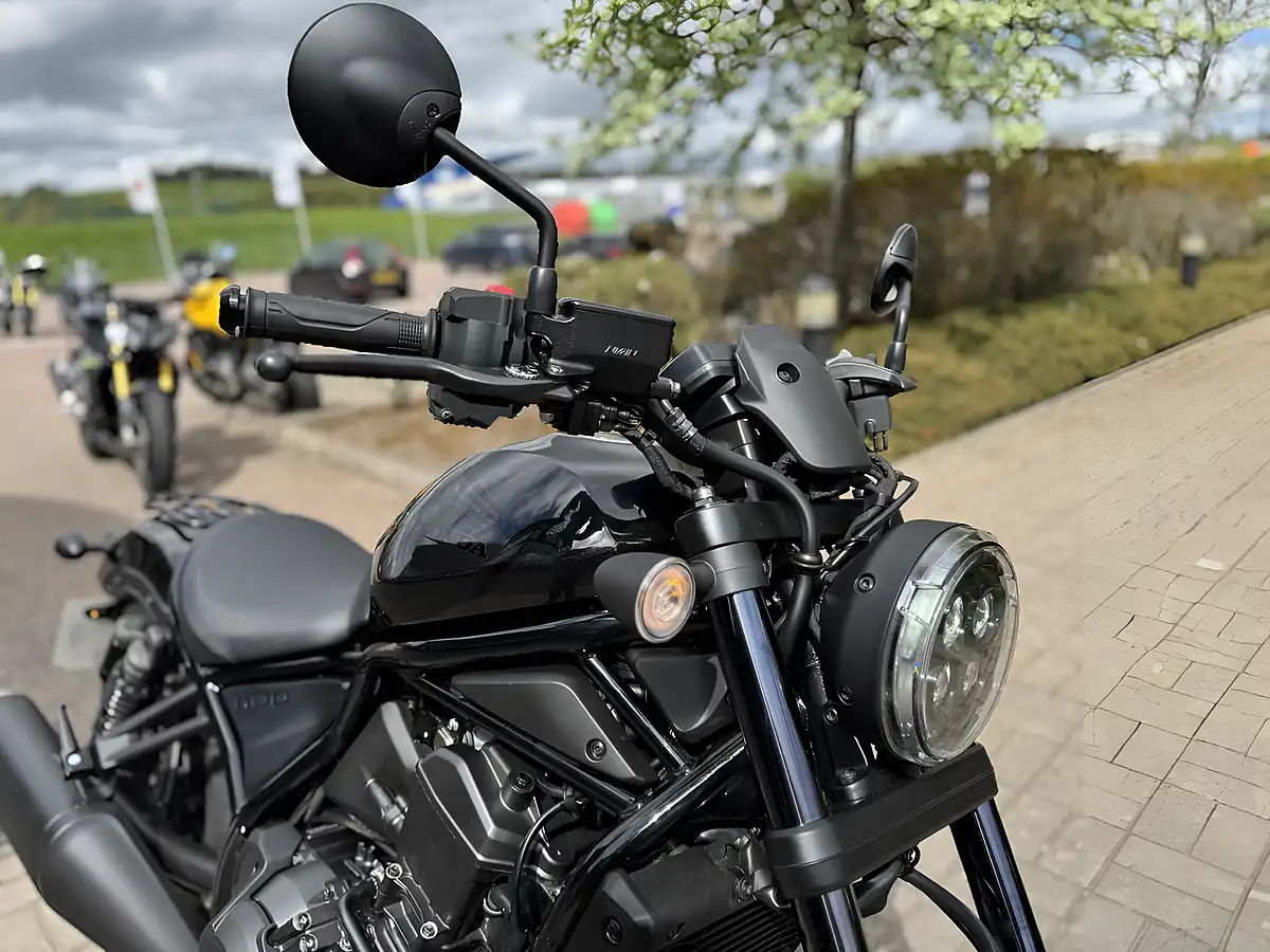 Used 2024 Honda Cmx 1100 Rebel Black - Interior and Exterior details 16