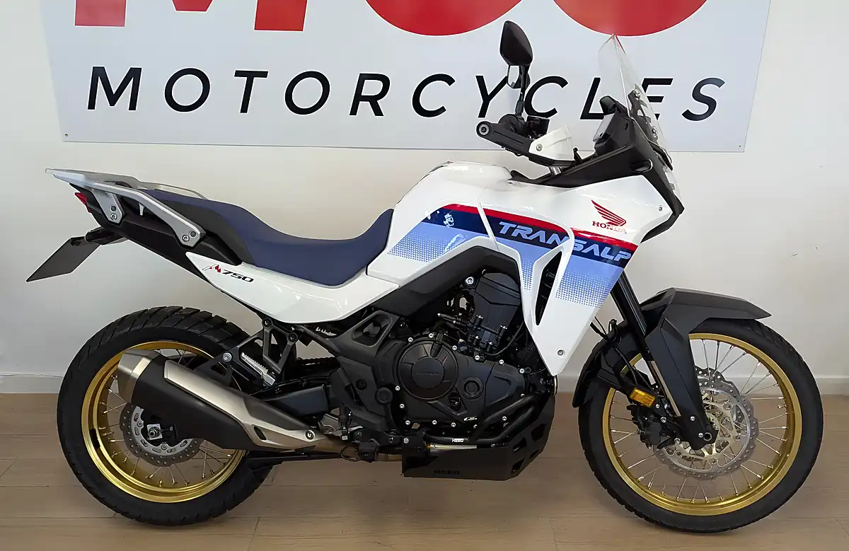 Used 2024 Honda XL750 Transalp 750 White - Interior and Exterior details 5