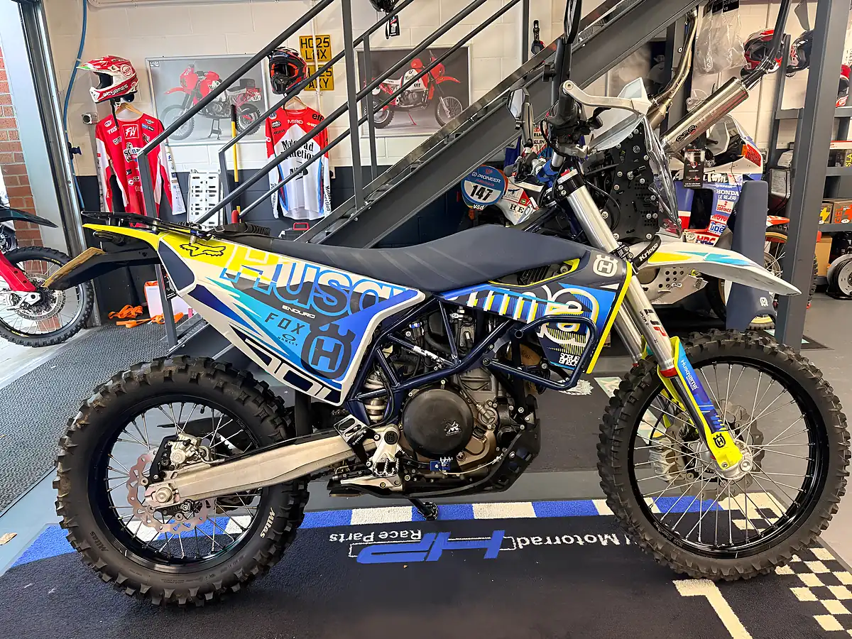 Used 2024 Husqvarna 701 Enduro Rally Spec - Front View