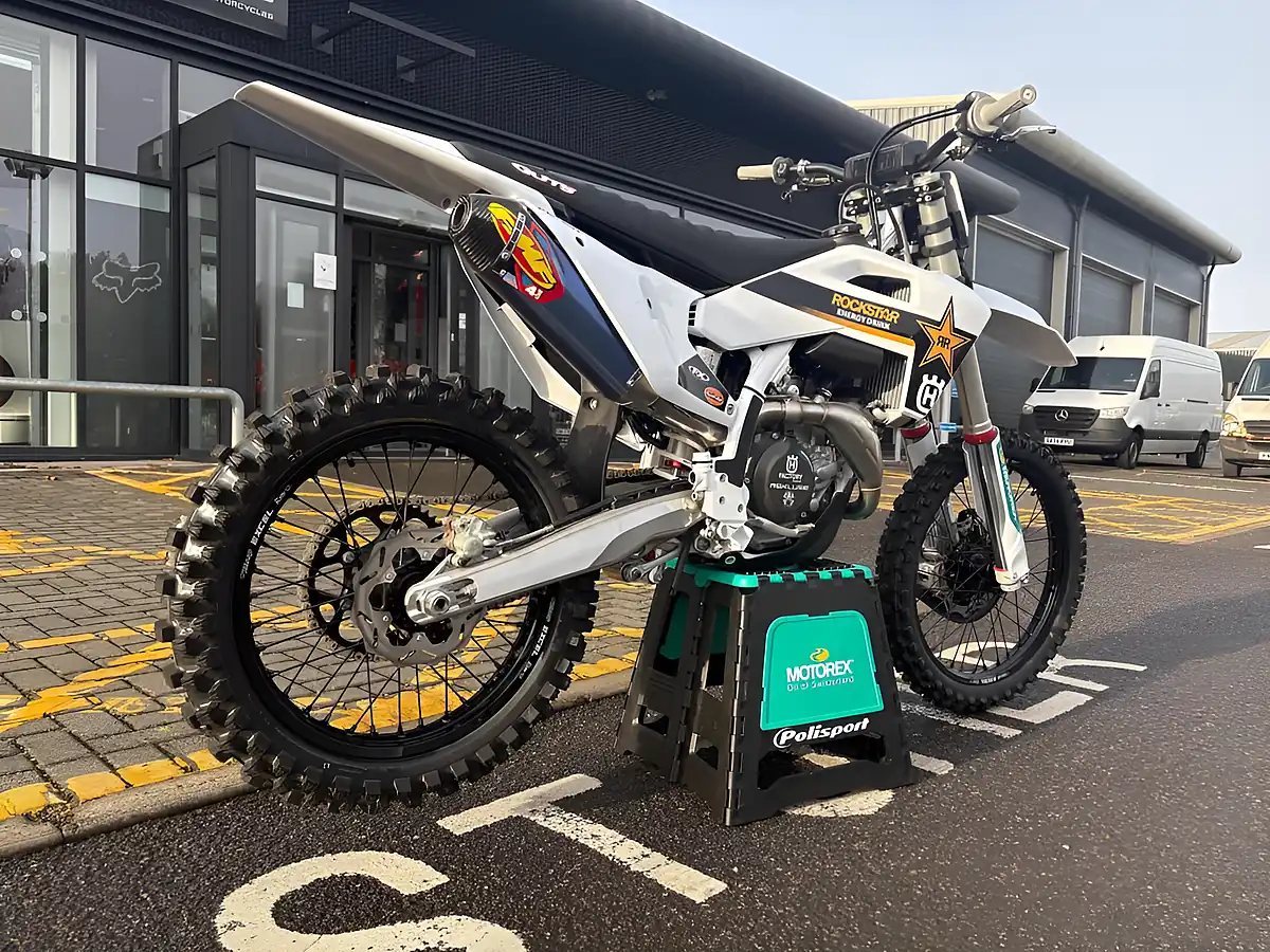 Used 2024 Husqvarna FC450 Factory White - Interior and Exterior details 12