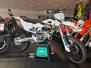 Used 2024 Husqvarna FC450 Factory White - Interior and Exterior details 2