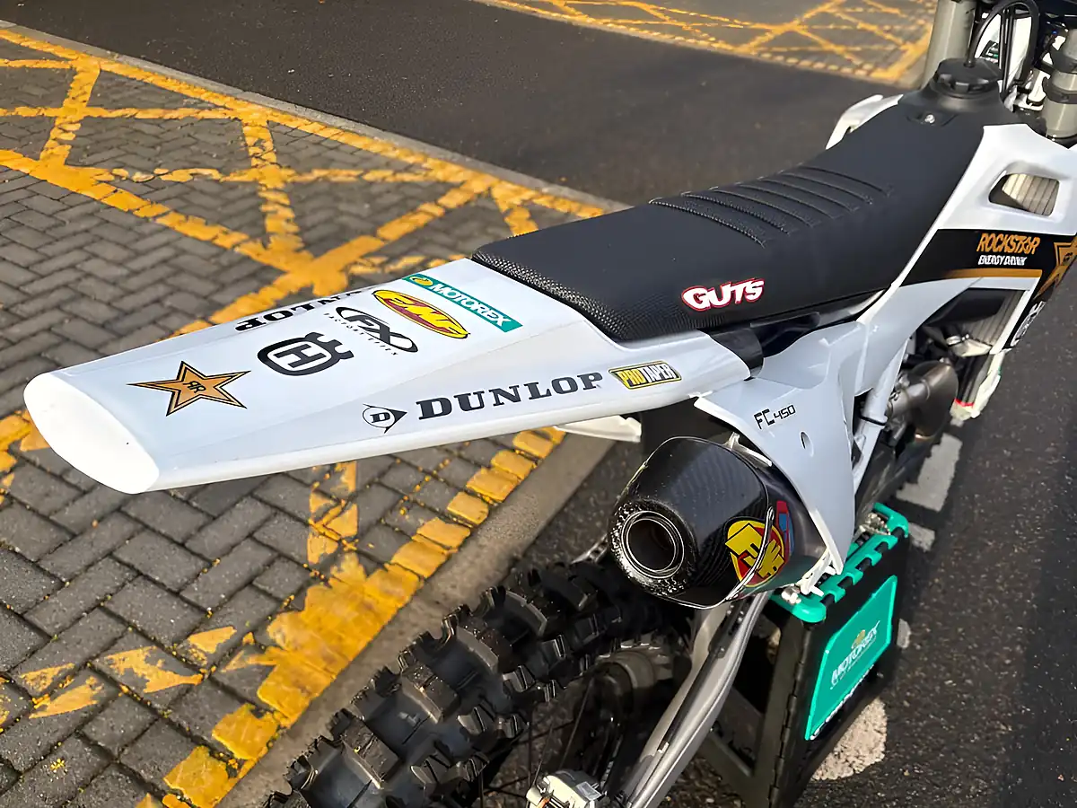 Used 2024 Husqvarna FC450 Factory White - Interior and Exterior details 3