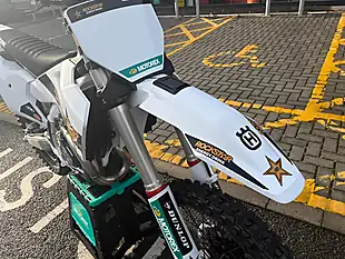 Used 2024 Husqvarna FC450 Factory White - Interior and Exterior details 5